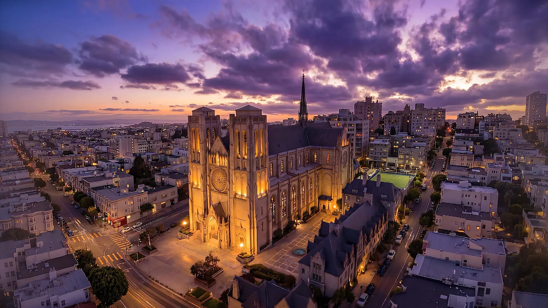 AURA at the Grace Cathedral in San Francisco